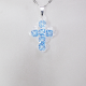 Small Cross - Karen-Silver Chain - 1